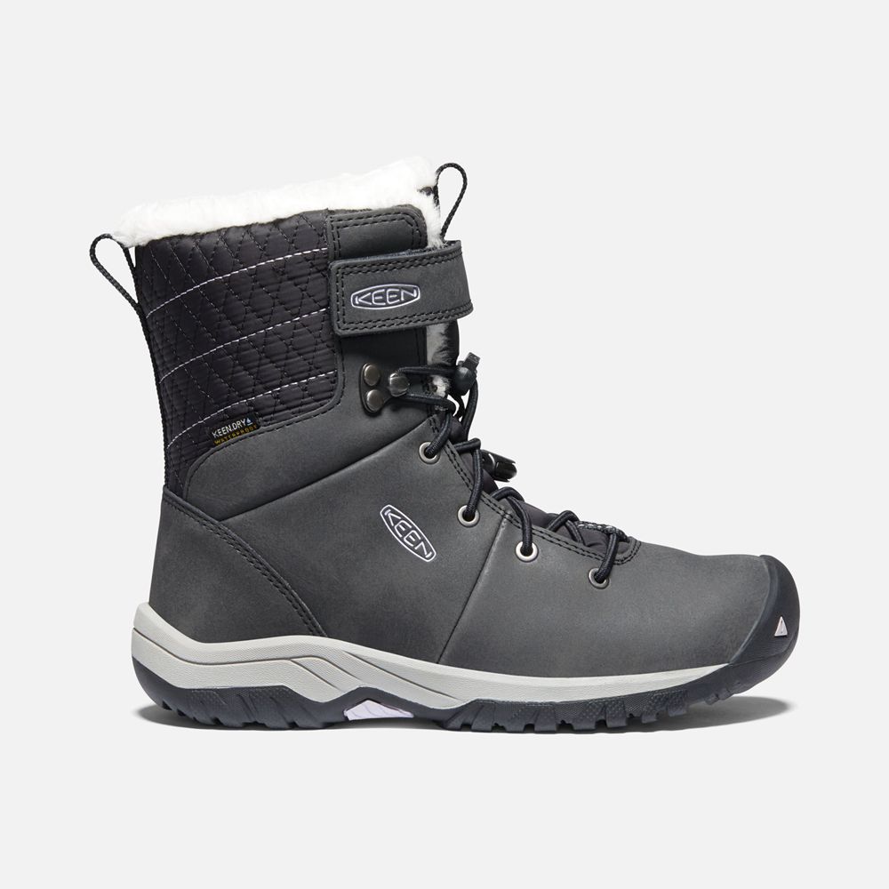 Bottes Hiver Keen Enfant Noir | Hoodoo Iii Waterproof | QCRMF-1836